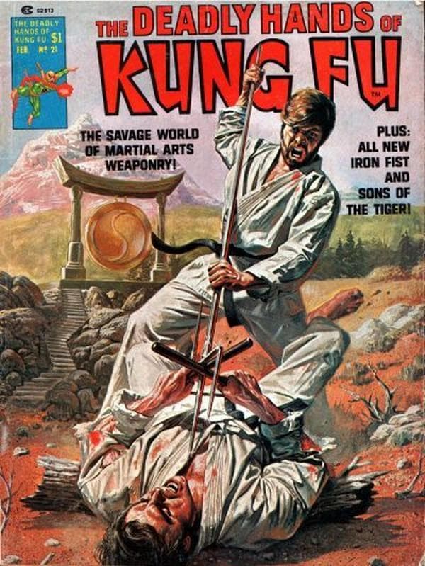 The Deadly Hands of Kung Fu #21 cover