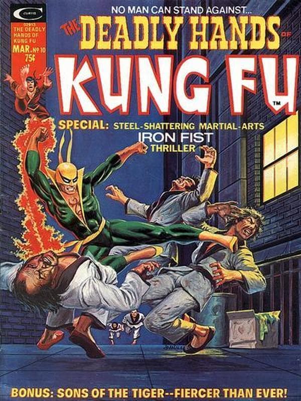 The Deadly Hands of Kung Fu #10 cover