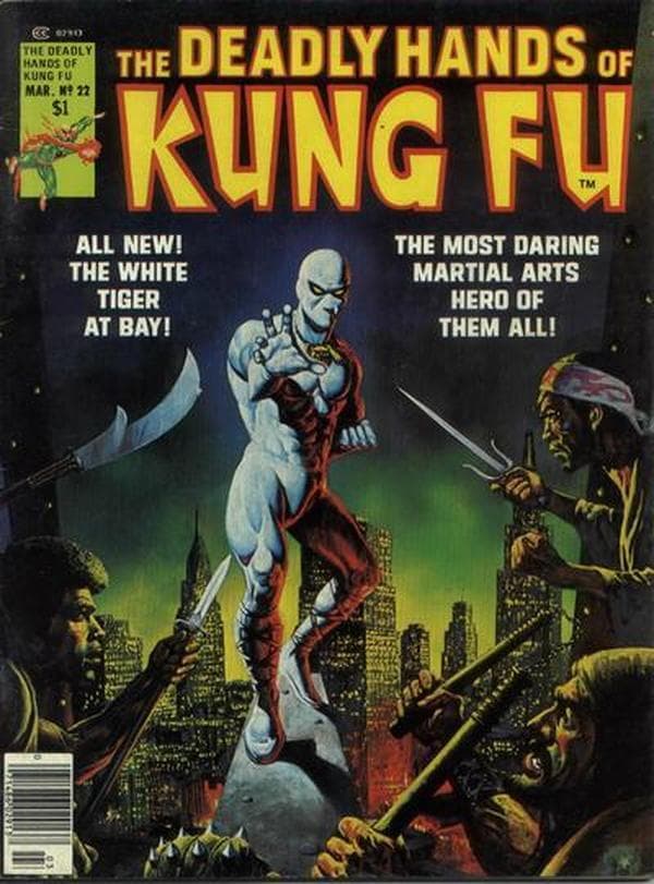 The Deadly Hands of Kung Fu #22 cover