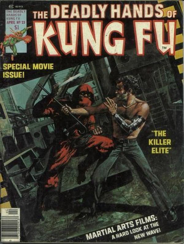The Deadly Hands of Kung Fu #23 cover