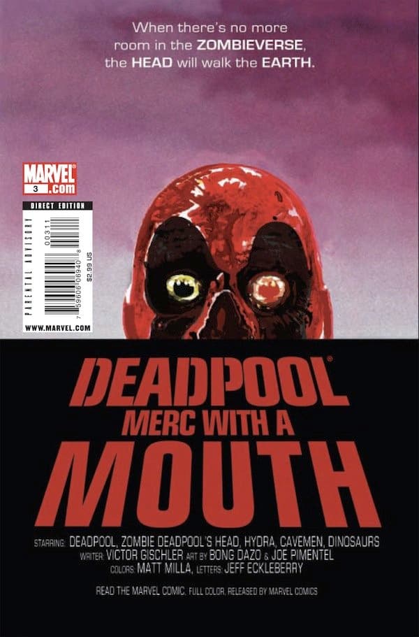 Deadpool: Merc With a Mouth #3 cover