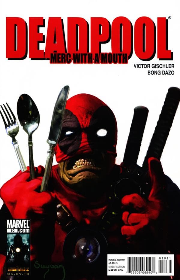 Deadpool: Merc With a Mouth #10 cover