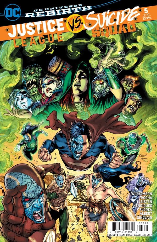 Justice League vs. Suicide Squad #5 cover