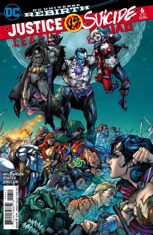 Justice League vs. Suicide Squad #6 cover