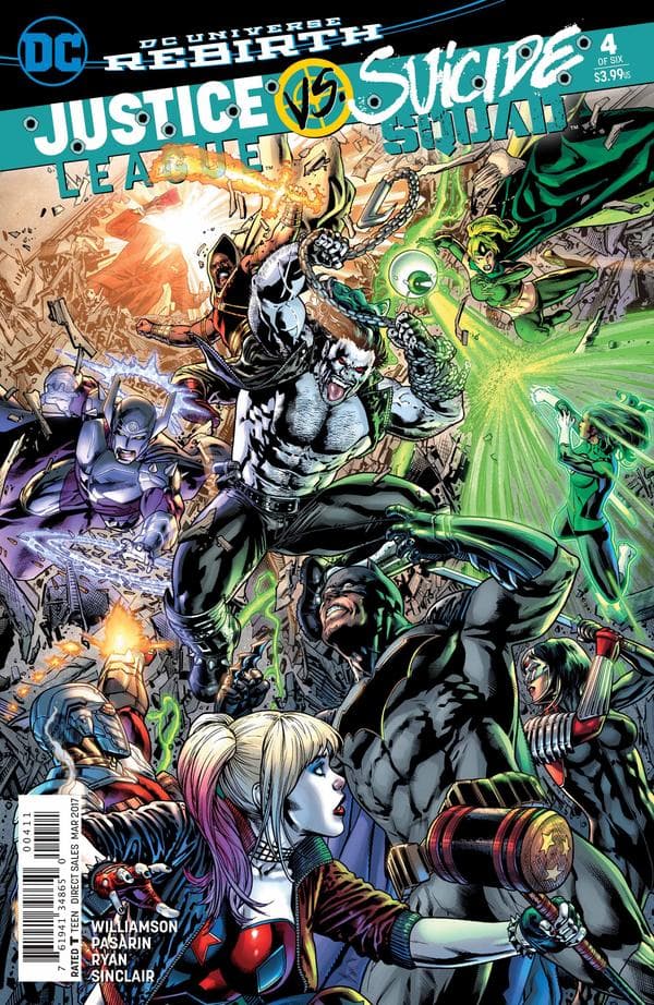Justice League vs. Suicide Squad #4 cover