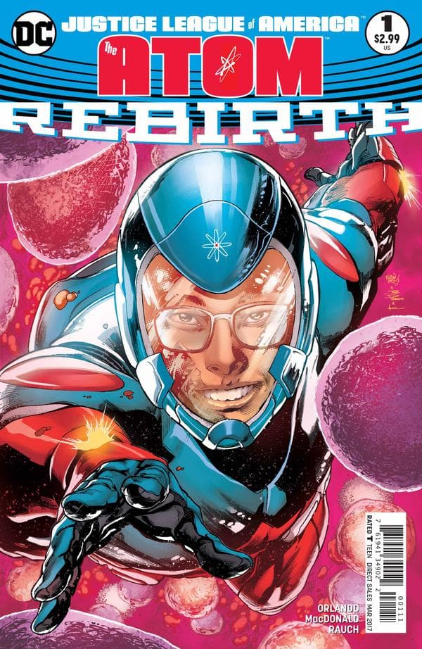 Justice League of America: The Atom Rebirth #1 cover