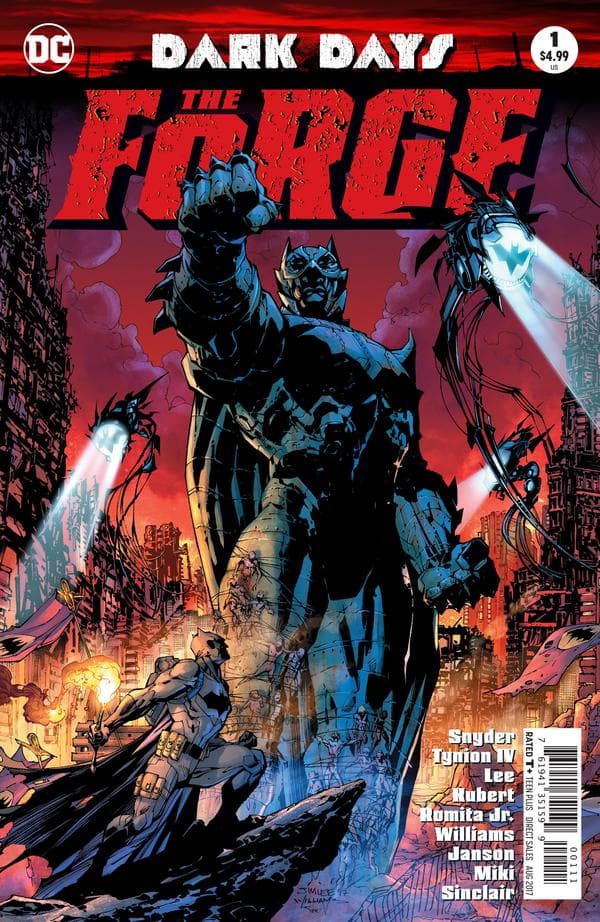 Dark Days: The Forge cover — © DC Comics