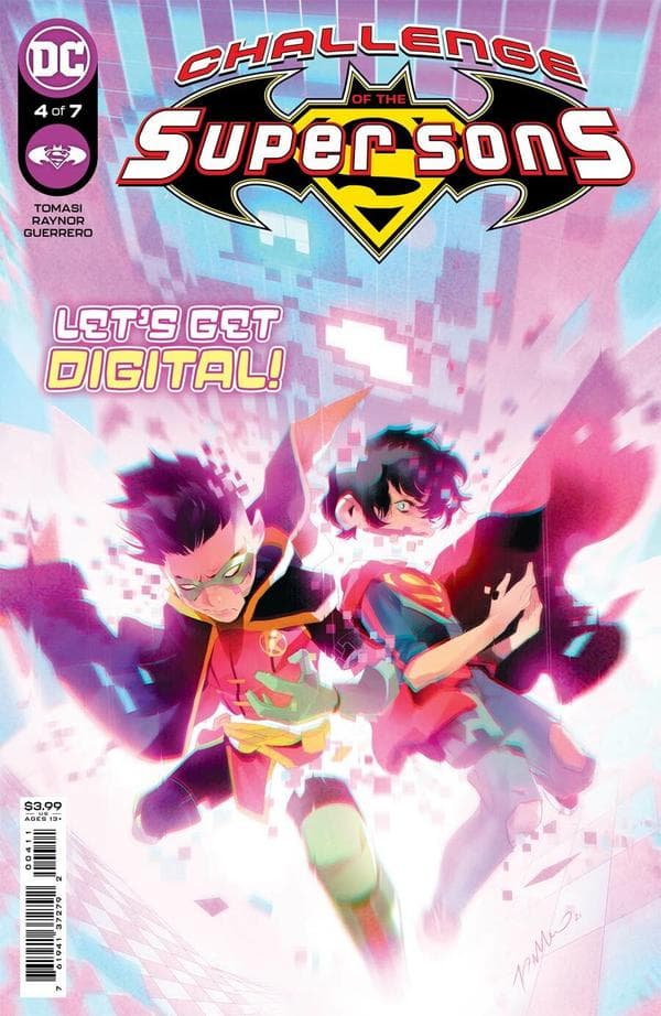 Challenge of the Super Sons #4 cover