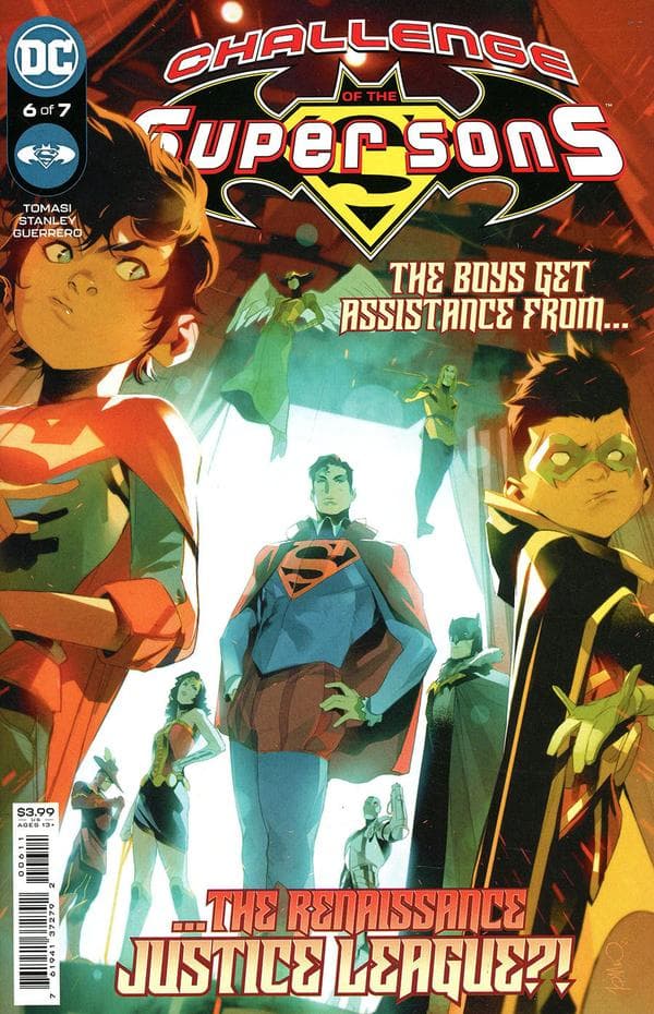 Challenge of the Super Sons #6 cover