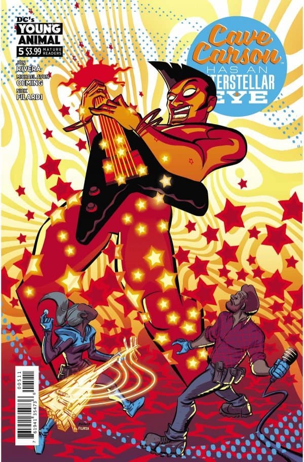 Cave Carson Has an Interstellar Eye #5 cover