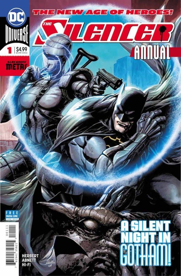 The Silencer Annual cover — © DC Comics