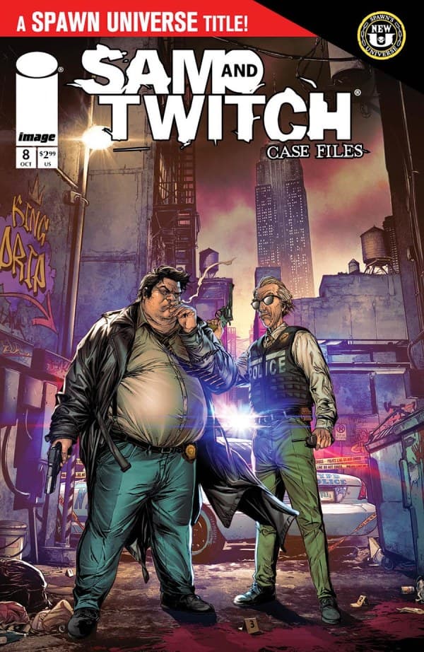 Sam and Twitch Case Files #8 cover