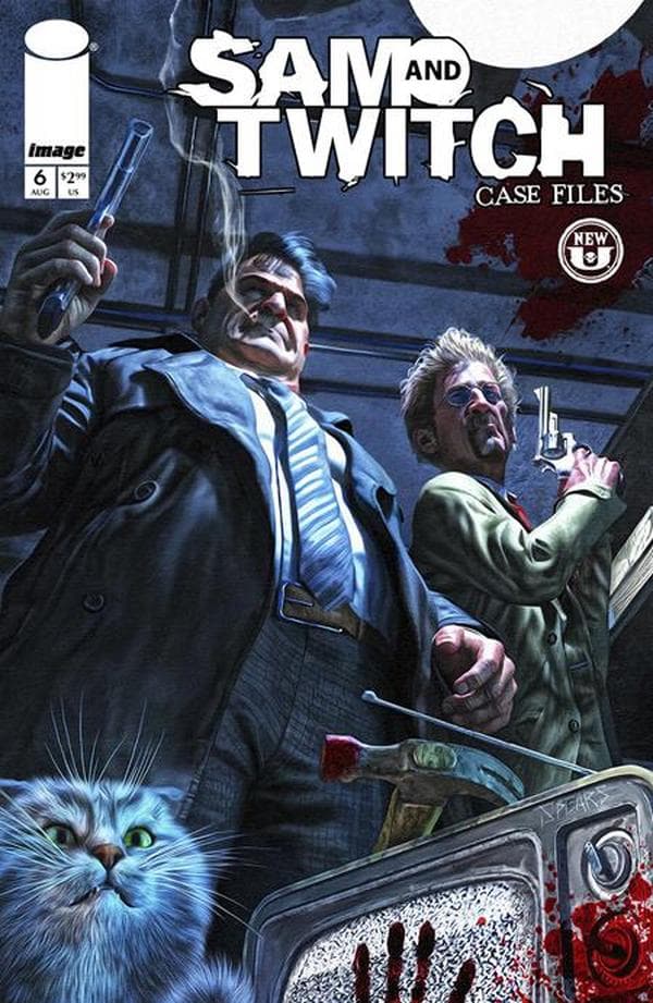 Sam and Twitch Case Files #6 cover