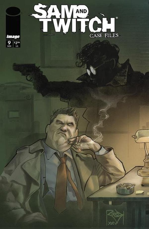 Sam and Twitch Case Files #9 cover