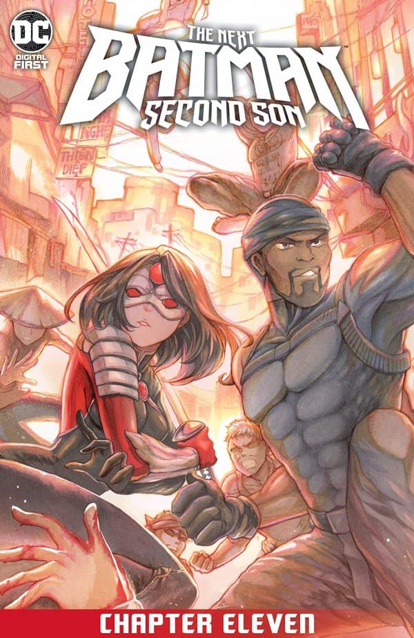 The Next Batman: Second Son #11 cover