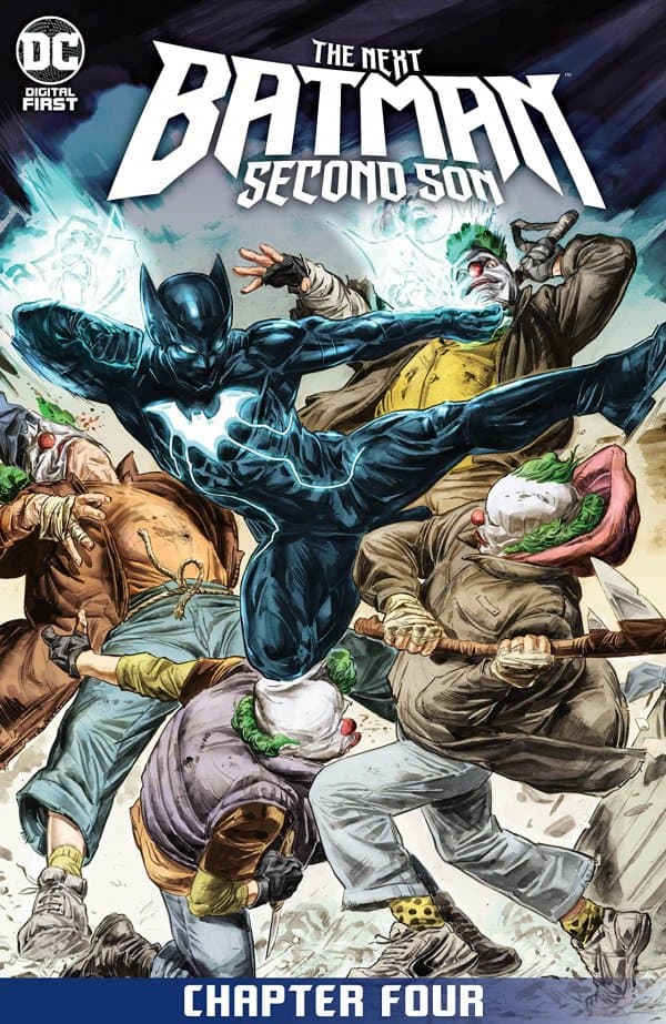 The Next Batman: Second Son #4 cover
