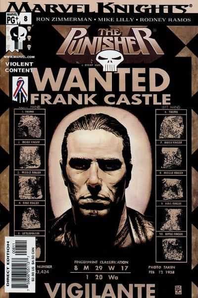The Punisher #8 cover