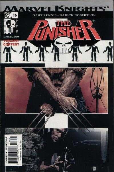 The Punisher #16 cover