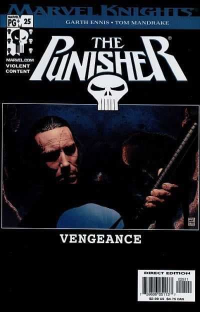 The Punisher #25 cover