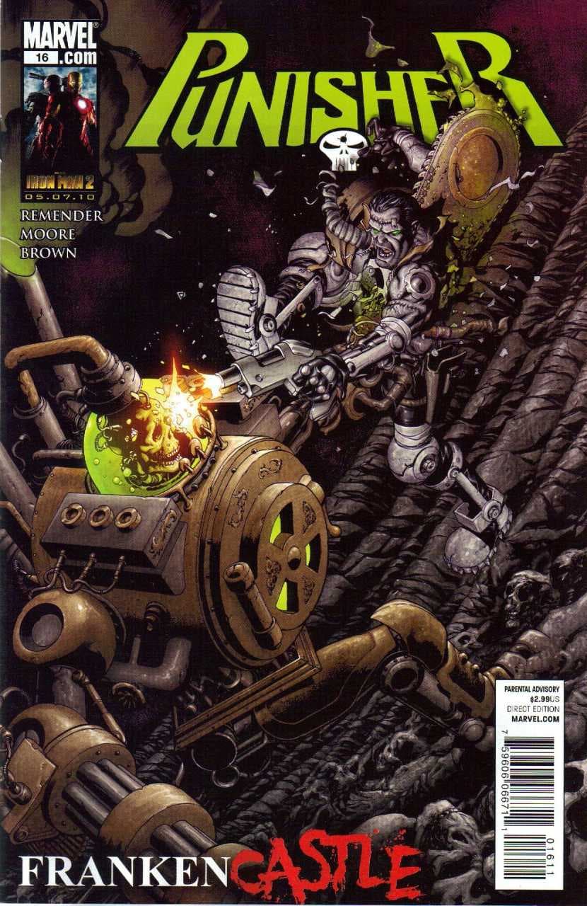 Punisher #16 cover