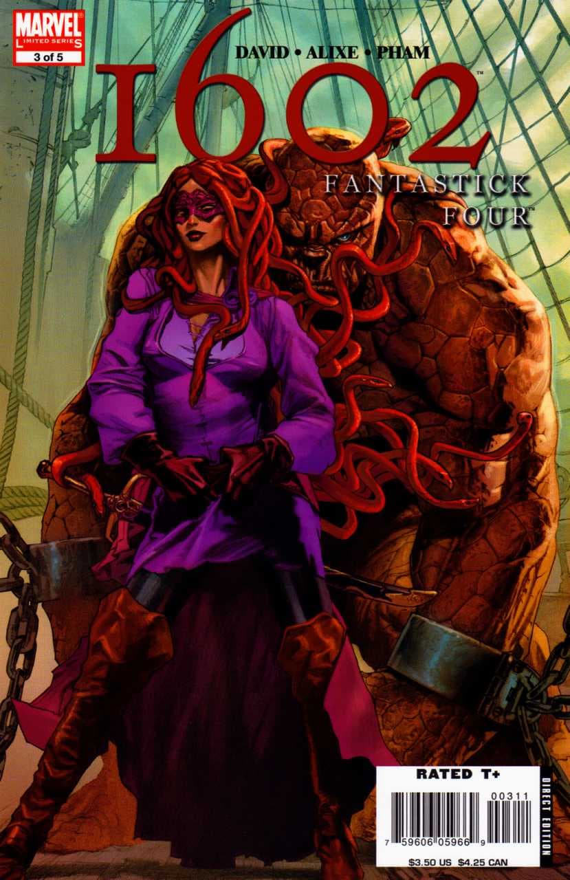 Marvel 1602: Fantastick Four #3 cover