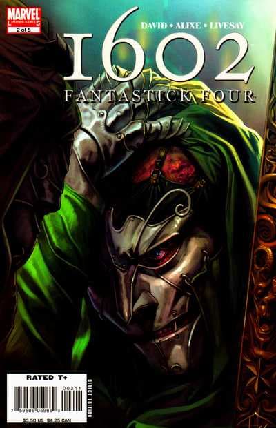 Marvel 1602: Fantastick Four #2 cover
