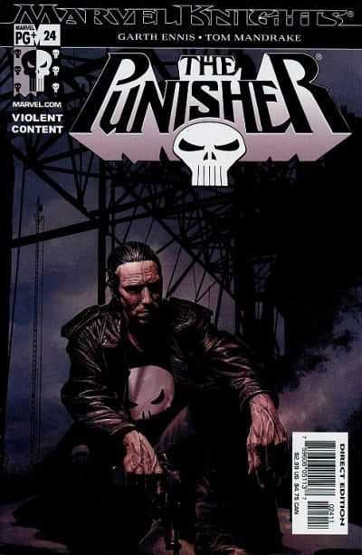 The Punisher #24 cover