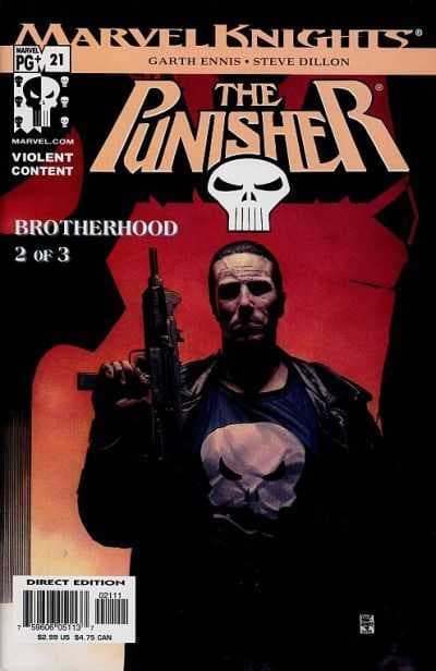 The Punisher #21 cover