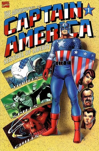 Adventures of Captain America #1 cover