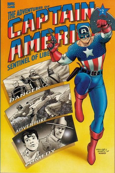 Adventures of Captain America #2 cover