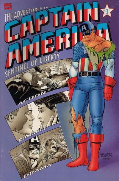 Adventures of Captain America #3 cover