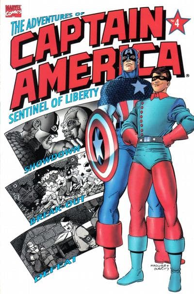 Adventures of Captain America #4 cover