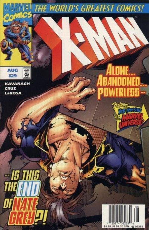 X-Man #29 cover