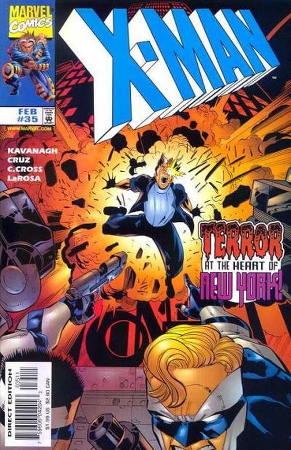 X-Man #35 cover