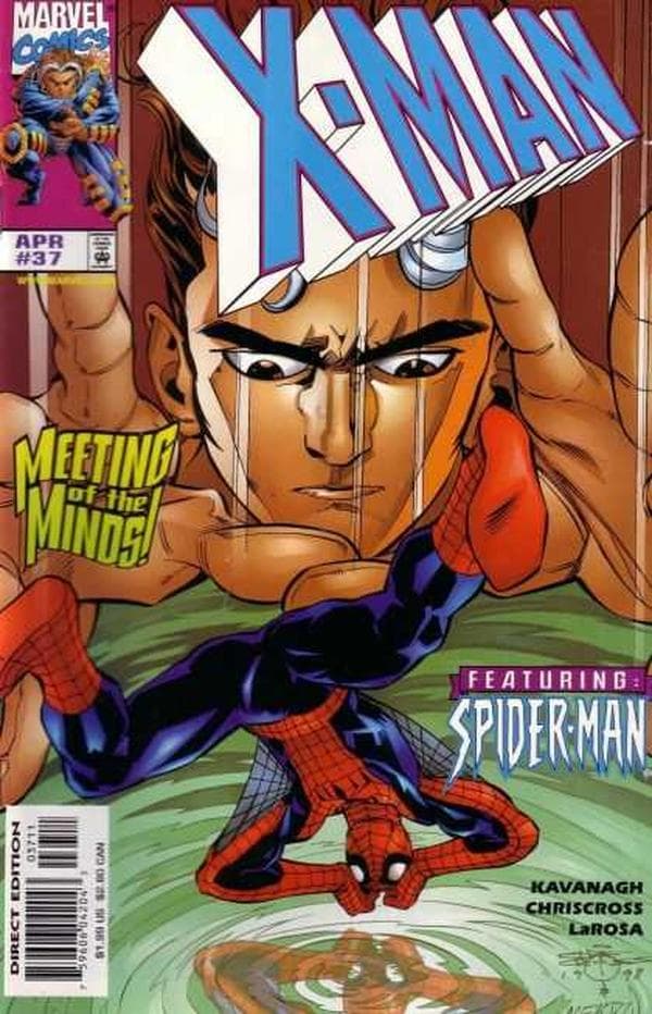 X-Man #37 cover