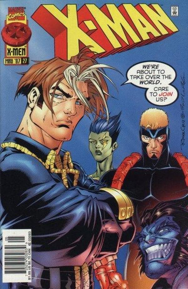X-Man #27 cover