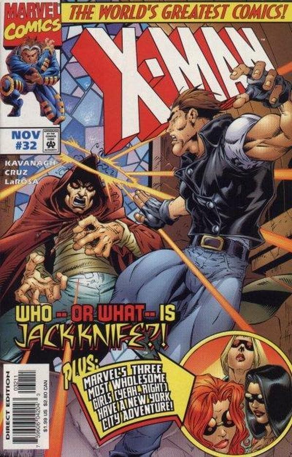 X-Man #32 cover