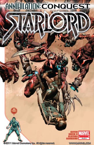 Annihilation: Conquest - Starlord #4 cover