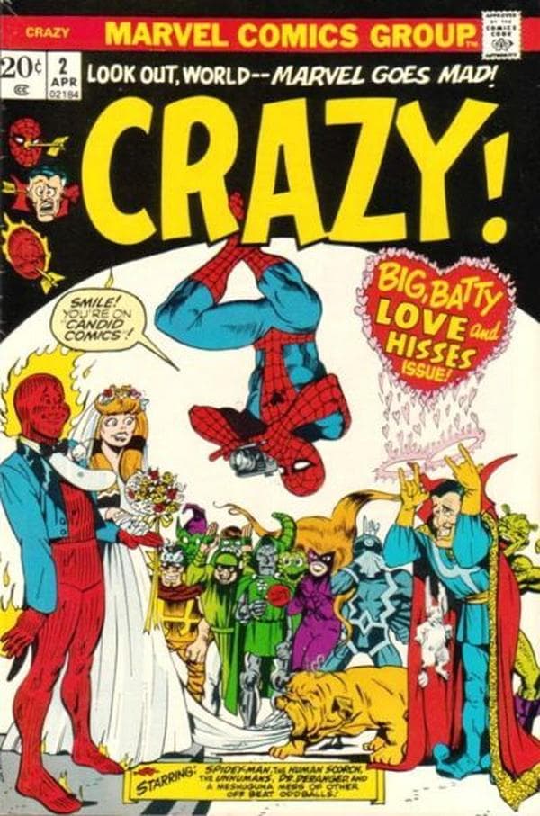 Crazy #2 cover