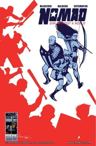 Nomad: Girl Without a World #4 cover
