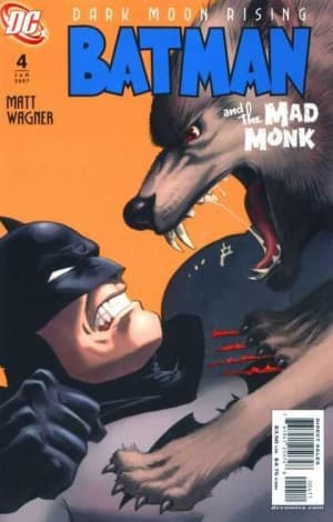 Batman: The Mad Monk #4 cover