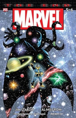 Marvel Universe: The End #5 cover