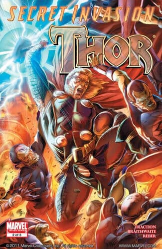Secret Invasion: Thor #2 cover