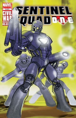 Sentinel Squad O*N*E #5 cover