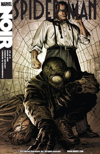 Spider-Man: Noir #4 cover