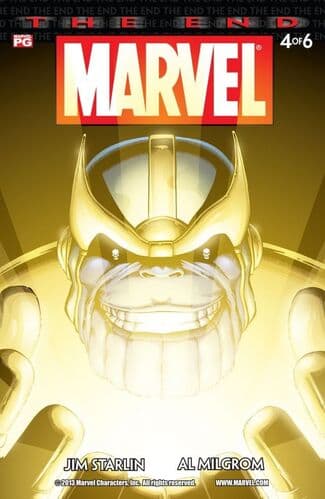 Marvel Universe: The End #4 cover