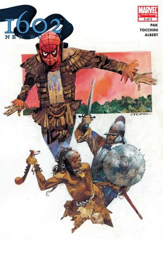 Marvel 1602: New World #5 cover