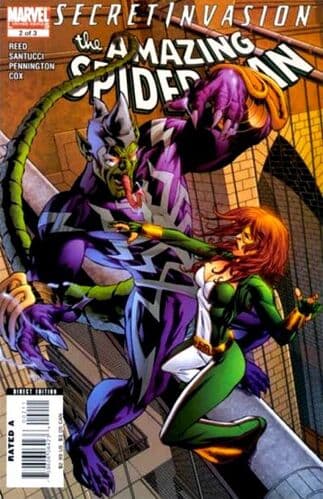 Secret Invasion: The Amazing Spider-Man #2 cover