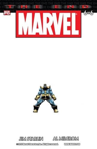 Marvel Universe: The End #6 cover