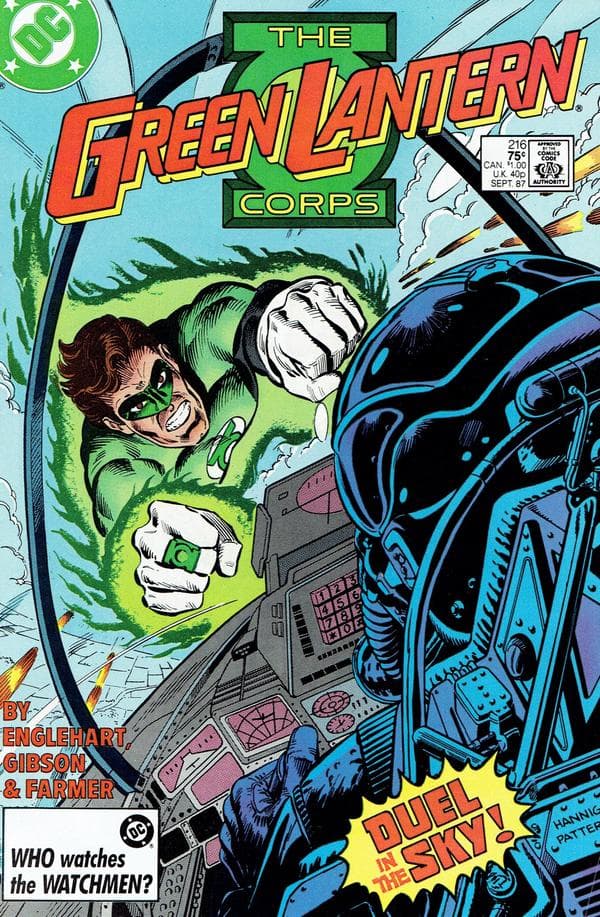 The Green Lantern Corps #216 cover